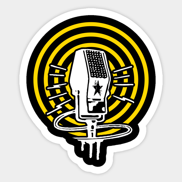 Microphone Sticker by Oolong